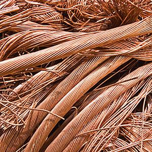 Recycled copper copyright Erik Isakson, Tetra images, Getty Images