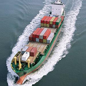 Cargo ship copyright Image Source, Corbis