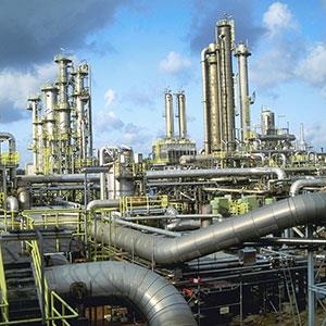 Natural gas plant © Kevin Burke Corbis