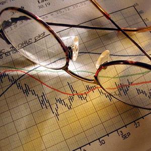 Stock market report © Don Carstens, Jupiterimages