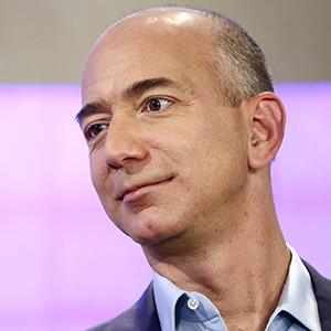 File photo of Jeff Bezos on Nov. 16, 2012 (© Peter Kramer/NBC/NBC NewsWire via Getty Images)