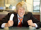 Image: Angry businessman (© Imagesource/Corbis)