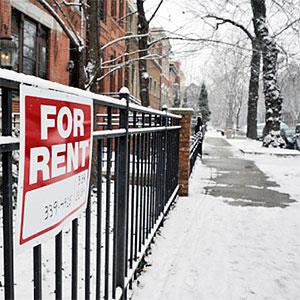House for rent in the middle of winter (David Joel, Photographer)