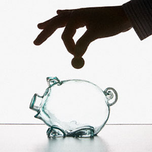 Logo: Piggy bank (Corbis)