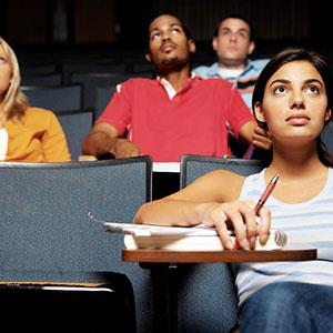 Image: Student in classroom (StockByte/PictureQuest)