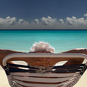 Image: Senior on the beach © Angelo Cavalli, Cultura, Getty Images