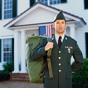 Image: Military Man ( Stockbyte/SuperStock)