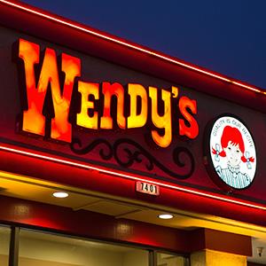File photo of a Wendy's sign (© David Paul Morris/Bloomberg via Getty Images)