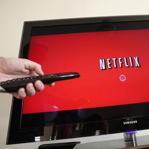The Netflix logo on a television screen © Paul Sakuma/AP Photo