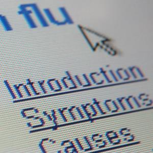 The homepage of the NHS © Photo Illustration by Daniel Berehulak/Getty Images