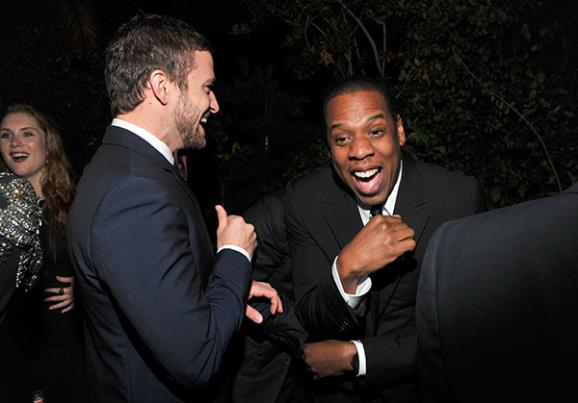 Justin Timberlake and Jay-Z