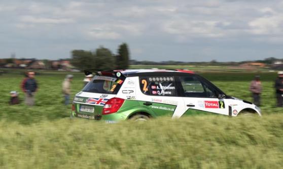 Mikkelsen, Skoda Fabia S2000, Rally Ypres (c) Motoring Research