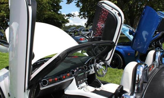 Mazda MX5 NC, Brat, skulls, Beaulieu Simply Japanese (c) CJ Hubbard / Motoring Research