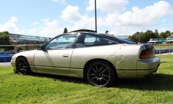 Nissan 200SX, dented, Beaulieu Simply Japanese 2012 (c) CJ Hubbard / Motoring Research