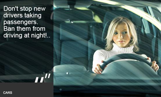 "I hate to think of there being yet another barrier to younger drivers getting on the road"