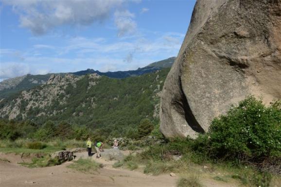 El Tolmo, en la Pedriza. Foto: Sebastián Álvaro