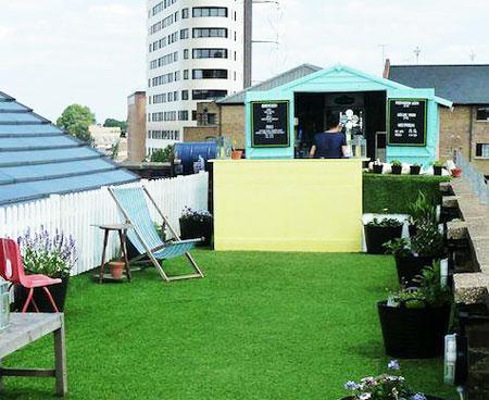 Dalston Roof Park. Foto: http://remodelista.com