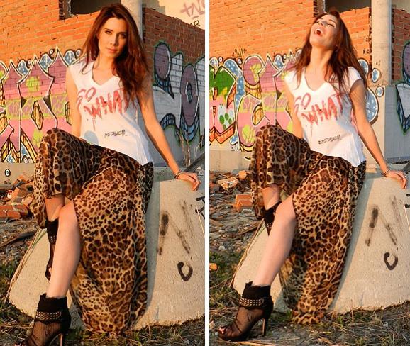 Camiseta Metalhead, botines Iron Fist.