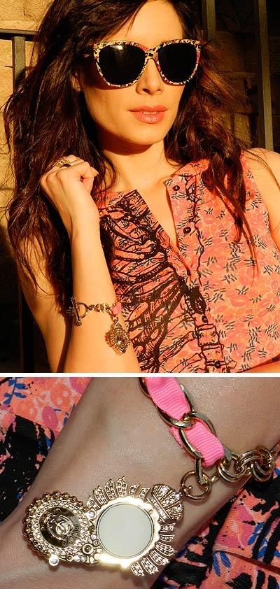 Pulsera Juicy Couture, gafas Iron Fist