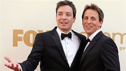 'Jimmy Fallon and Seth Meyers' '/' NBC 