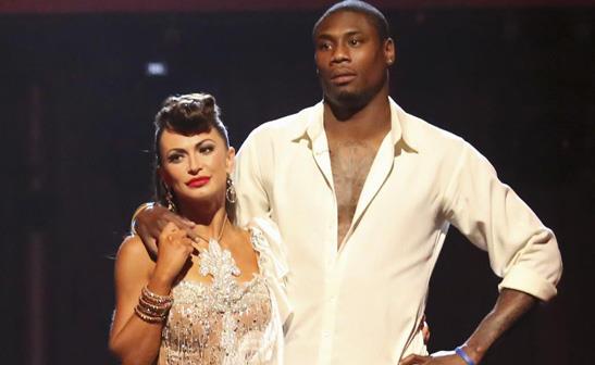 Karina Smirnoff and Jacoby Jones/ABC
