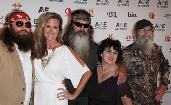 The cast of 'Duck Dynasty'/WENN