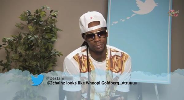 Jimmy Kimmel Live - Mean Tweets - Music Edition - 2chainz Jimmy Kimmel Live - Mean Tweets - Music Edition - 2chainz