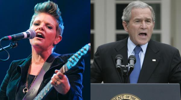 Natalie Maines says she doesn't regret her comments about George W. Bush