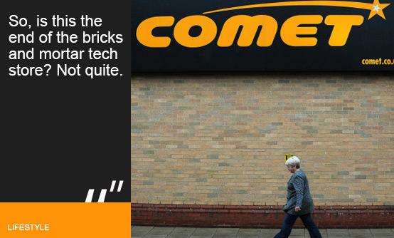 Comet store. Image PA