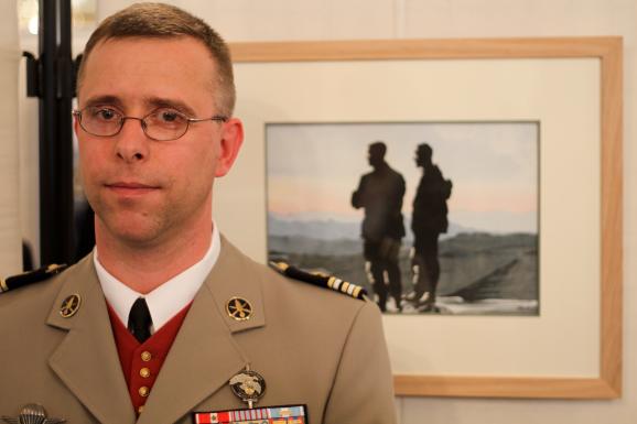 lieutenant-colonel Thierry Mollard (c) Joachim Germain