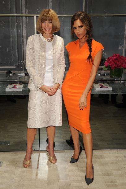 Anna Wintour und Victoria Beckham