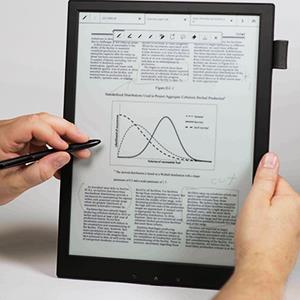 Credit: Courtesy of Sony
Caption: Sony’s Digital Paper