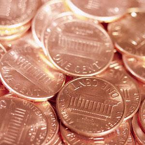 Pennies © Corbis