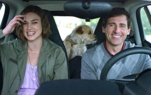 Steve Carrell y Keira Knightley/AFP