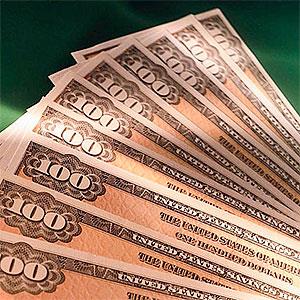 U.S. savings bonds © Corbis, SuperStock