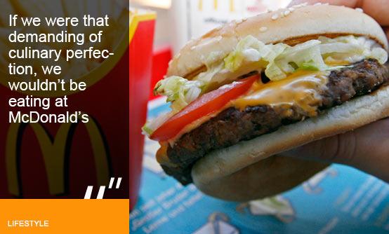 A McDonald's Big Mac burger and fries (Image (c) Bloomberg/Getty Images)