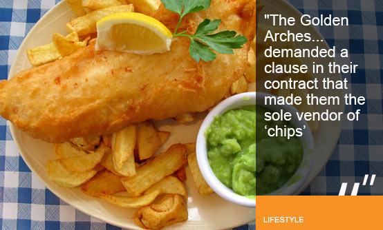 Plate of fish and chips with mushy peas (Image (c) Gary Jones-Flickr-Getty Images)