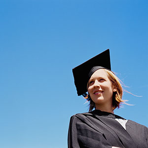 College graduate © Alys Tomlinson/Creatas Images/Jupiterimages