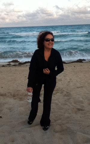 Una foto de mi mamá.