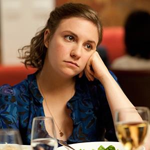 Lena Dunham in a scene from HBO’s series ‘Girls’ © JoJo Whilden/HBO/AP