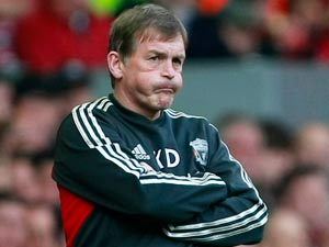 Kenny Dalglish sighs, Liverpool