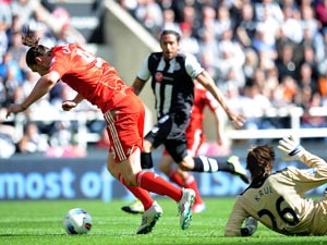 Andy Carroll dives, Liverpool