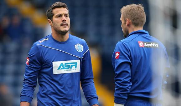 Julio Cesar and Rob Green, QPR - PA