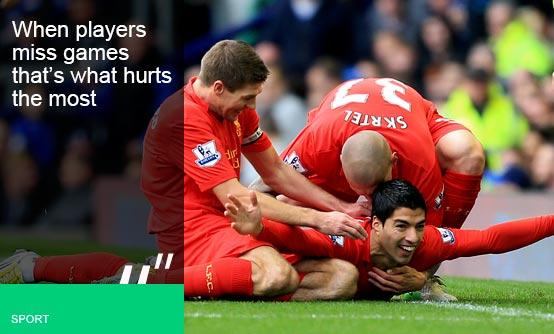 Luis Suarez, Liverpool - PA
