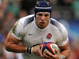 James Haskell in action for England (Clive Gee-PA Archive)