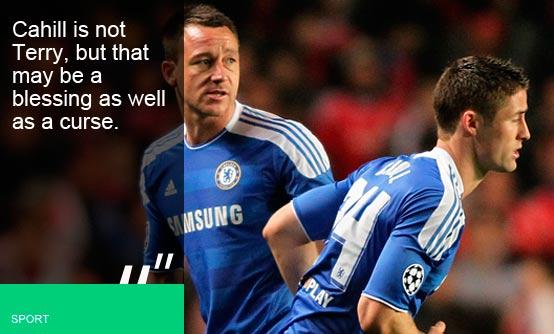 Gary Cahill and John Terry - PA