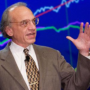 Credit: © Matt Stroshane/Bloomberg via Getty Images
Caption: Jeremy Siegel, the Russell E. Palmer Professor of Finance at the Wharton School