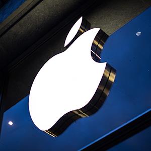 Caption: The Apple logo is displayed at an Apple Store
Credit: © Maja Hitij/epa/Corbis
