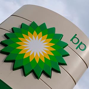 A British Petroleum (BP) logo © Toby Melville/Reuters
