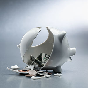 Piggy bank © Corbis